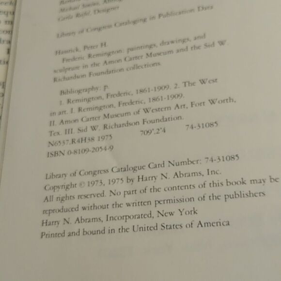 Frederic Remington Art Book 73 illustrations, 56 in full color Countrycore - Picture 4 of 8